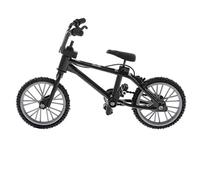 NA 1:24 Mini dedo bicicleta bicicleta bicicleta Diecast modelo escritorio gadget juguete negro