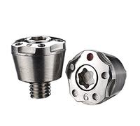 NA - 2 pesos de golf plateados para Taylormade Spider Tour Putter, R11 R11S R7 R9 R5 R1 Driver (2 x 6 g)