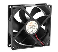 NA 92mm x 92mm x 25mm 24V DC Ventilador de refrigeración Long Life HY Bearing Computer Case Fan
