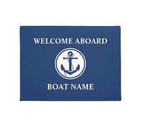 NA Felpudo Entrada casa Bienvenido a Bordo del Felpudo Ancla de Barcos náuticos hogar Regalo inauguración casa