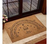 NA Felpudo Entrada casa Felpudo Habla con un Amigo y entra Felpudo de Bienvenida Decoración de Felpudo para Interiores y Exteriores Decoracion Hogar Regalos