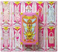 NA - Juego de 59 piezas/Set Card Captor Sakura Clow Cards KINOMOTO SAKURA Magic Book Set/Juego completo regalo clásico/cumpleaños, regalo de niña (Estilo 3)