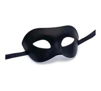 NA Máscara veneciana clásica negra, máscara de disfraz para hombres y mujeres, máscara de fiesta de Halloween, fiesta de baile burlesque