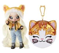 Na! Na! Na! Surprise Glam Serie 2-Tabitha NEKOTA Muñeca Inspirada en un Gatito con Pelo Rubio y Monedero con Clip en Forma de Animal-para coleccionar-Edad: 5+ años, Color (MGA Entertainment 579267C3)