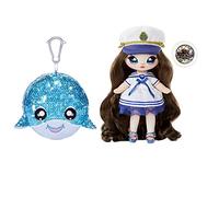Na Na Na Surprise 2-in-1 Fashion Doll And Sparkly Pom Purse, DARIA DUCKIE. Rainc