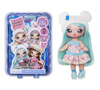 Na! Na! Na! Surprise Sweetest Sweets - Brianna Bear - Muñeca de Moda Suave de 19 cm - Muñeca Posable Inspirada en una Osa con Zapatos y Cepillo - Embalaje Misterioso y Sorpresa de Confeti - para +5