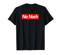 Na Nach Breslov Rabino Nachman Me'Uman Diseño Rojo Moderno Camiseta