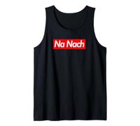 Na Nach Breslov Rabino Nachman Me'Uman Diseño Rojo Moderno Camiseta sin Mangas