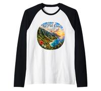 Na Pali Coast State Park Hawái HI Estados Unidos Camiseta Manga Raglan