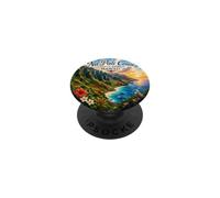 Na Pali Coast State Park Hawái HI Estados Unidos PopSockets PopGrip Adhesivo