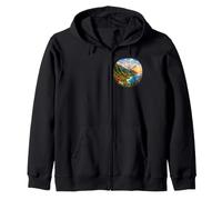 Na Pali Coast State Park Hawái HI Estados Unidos Sudadera con Capucha