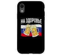 Na Sdorowje Funny Russian Toast Cheers Rusia Carcasa para iPhone XR