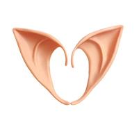 NA Yinuiousory Disfraz de Halloween, 1 par de disfraces de Halloween para fiesta de elfo, orejas de elfo, disfraz de anime, disfraz de látex de vampiro