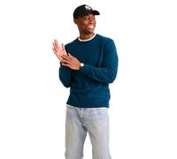 NAADAM The Original Cashmere Crewneck Sweater Suéter pulóver, Azul eléctrico, Large para Hombre