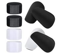 Naapesi Mini Espinilleras para Fútbol y Aguanta Espinillera, Soporte de Espinilleras de Fútbol, Espinilleras Pequeñas Futbol, Cinta Espinilleras Futbol, Sujeta Espinilleras Ligera para Juniors Adultos