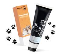 Nabance Huellas de Perro Con Cabeza de Esponja Negro 75ml No Tóxico y Lavable Huella Perro Huella Bebe Adecuado Para Regalos de Mascotas Realización de Huellas Dactilares de Mascotas