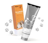 Nabance Huellas de Perro Con Cabeza de Esponja Plateado 75ml No Tóxico y Lavable Huella Perro Huella Bebe Adecuado Para Regalos de Mascotas Realización de Huellas Dactilares de Mascotas