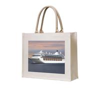 NABEAR Bolsa de transporte de lona para cruceros, bolsa de compras reutilizable ecológica, bolsa de hombro para mujer