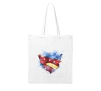 NABEAR The Star-Spangled Banner Bolsa de compras de lona, reutilizable y respetuosa con el medio ambiente, con bolsa de hombro impresa para mujer