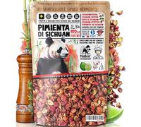 Nabür - 100 gr Pimienta Salvaje de Sichuan, Baya Roja de Sichuan, Floral, Afrutado, Espumoso, Bolsa hermética