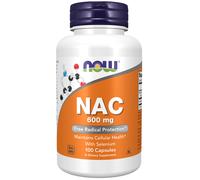 nac 600 mg - 100 cápsulas - now