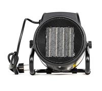 NAC Calefactor Ceramico Electrico 2000W - Calentador Electrico con 3 Niveles de Calefacción - Calefactor Portatil Industrial con Termostato, Cañon de Calor - Heater Electric para Garaje Taller Obra