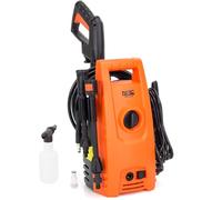 NAC Limpiadora de Alta Presión 1200W 100 Bar - Mini Limpiadora a Presión Compacta - Pequeña Limpiadora de Alta Presión Portátil (5kg) - Bomba de Aluminio 390 l/h con Manguera de 5m
