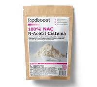 NAC N - Acetil Cisteína Pura en polvo 100 g foodboost - sin aditivos - con dosificador - mucolítico, desintoxicante, antioxidante, MÁXIMA BIODISPONIBILIDAD - 100 DOSIS