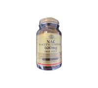 NAC (N-acetil-L-cisteína) 600 mg 60 cápsulas vegetales Solgar
