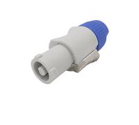 NAC3FCA NAC3FCB Conector macho-hembra de 3 pines, 20 A, 250 V CA, for iluminación de escenarios, pantallas LED, altavoces Speakon, conector Powercon(NAC3FCB 1Pcs)