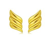 NACARITA Pendientes de mujer de acero inoxidable hipoalergénicos - Joyas para mujer, pendientes gota y pendientes colgantes impermeables, regalo para mujer, Piccolo, Acero inoxidable, Sin piedra