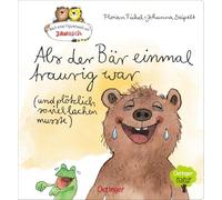 Nach einer Figurenwelt von Janosch. Als der Bär einmal traurig war (und plötzlich so viel lachen musste): Nachhaltig hergestelltes Öko-Pappbilderbuch für die Kleinsten