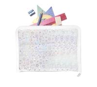 Nachfüllbarer Klarsichtordner - A5-Papierordner Für Dokumente | Sticker-Sammelalbum Mit Reißverschluss, Für Tagebücher, Karten Tickets, Quittungen, Schulbüro Geschäftstreffen Projektmanager, Lehrer