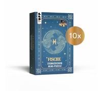 Nachfüllset: Sternzeichen Mini-Puzzle Fische 10 Stück: 50 Teile Mini-Puzzle