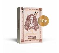 Nachfüllset: Sternzeichen Mini-Puzzle Jungfrau 10 St.: 50 Teile Mini-Puzzle
