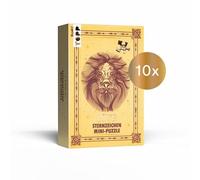 Nachfüllset: Sternzeichen Mini-Puzzle Löwe 10 St.: 50 Teile Mini-Puzzle