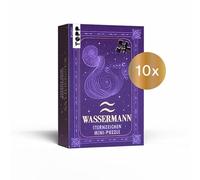 Nachfüllset: Sternzeichen Mini-Puzzle Wassermann 10 St.: 50 Teile Mini-Puzzle