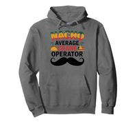 Nacho Average Crane Operator Sombrero Beard Cinco de Mayo Sudadera con Capucha