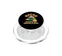 Nacho Average Griller Funny BBQ Master Broma Juego de Palabras Cita PopSockets PopGrip para MagSafe