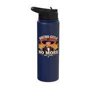 Nacho Gulf No More Funny Trump Meme Vintage Est 2025 Humor Stainless Steel Insulated Water Bottle