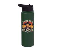 Nacho Gulf No More Funny Trump Meme Vintage Est 2025 Humor Stainless Steel Insulated Water Bottle