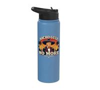 Nacho Gulf No More Funny Trump Meme Vintage Est 2025 Humor Stainless Steel Insulated Water Bottle