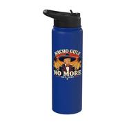 Nacho Gulf No More Funny Trump Meme Vintage Est 2025 Humor Stainless Steel Insulated Water Bottle