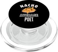 Nacho Poeta Promedio Divertido Cinco de Mayo Divertido Nachos Juego de Palabras PopSockets PopGrip para MagSafe