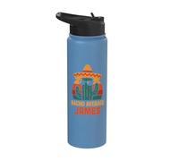 Nacho Promedio James Regalos Cumpleaños Divertido Nombre Personalizado Stainless Steel Insulated Water Bottle