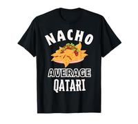 Nacho Promedio Qatar Orgulloso Cultura Catar Cinco de Mayo Camiseta