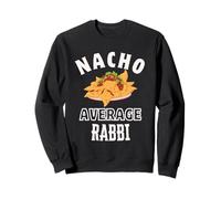 Nacho Promedio Rabino Divertido Cinco de Mayo Divertido Juego de Palabras Nachos Sudadera