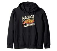 Nachos > ¡Anotaciones! ¡Divertido día del juego, foodie, crocante y buenísimo Sudadera con Capucha