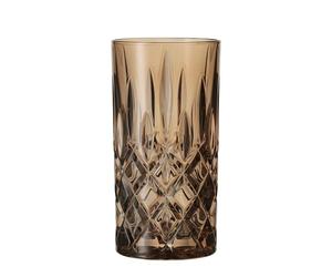 Nachtmann 105444 - Juego de vasos de cóctel (2 unidades, 395 ml), color marrón