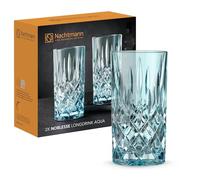 Nachtmann 105710 - Juego de vasos de cóctel (2 unidades, 395 ml), color azul